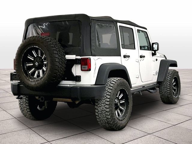 2016 Jeep Wrangler Unlimited Rubicon White at Luther Ford