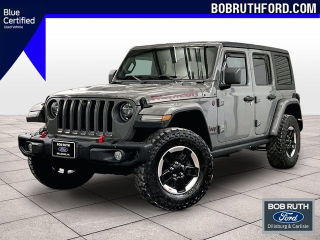 2021 Jeep Wrangler Unlimited Rubicon Gray at Auto Express Mitsubishi
