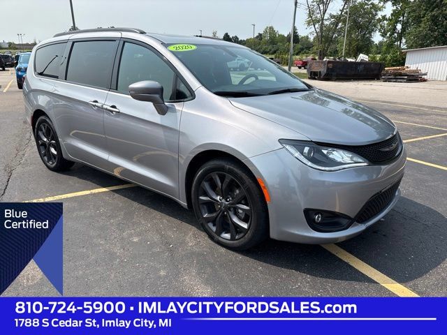 Billet Silver Metallic Clearcoat 2020 Chrysler Pacifica Minivan Front-Wheel Drive 9-Speed Automatic