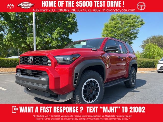 Red 2026 Toyota 4Runner TRD Off-Road Premium 4WD SUV / Crossover Four-Wheel Drive 8-Speed Automatic
