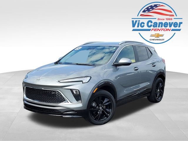 Moonstone Gray Metallic 2024 Buick Encore GX SUV / Crossover All-Wheel Drive 9-Speed Automatic