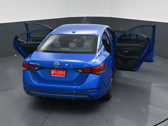 2023 Nissan Sentra SV Blue at DeMontrond Mazda