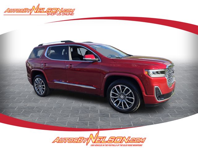 Volcanic Red Tintcoat 2023 GMC Acadia SUV / Crossover Four-Wheel Drive 9-Speed Automatic