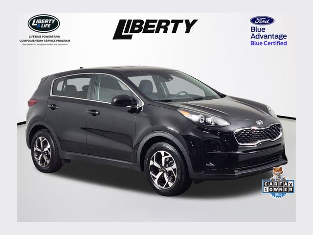 Black Cherry 2022 Kia Sportage LX FWD SUV / Crossover Front-Wheel Drive Automatic