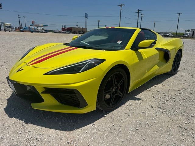 Yellow Metallic 2021 Chevrolet Corvette Coupe Rear-Wheel Drive 8-Speed Dual Clutch