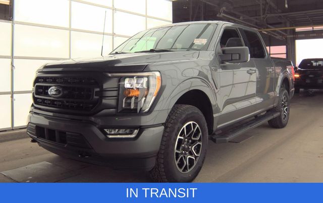 Carbonized Gray Metallic 2023 Ford F-150 XLT SuperCrew 4WD Pickup Truck Four-Wheel Drive Automatic