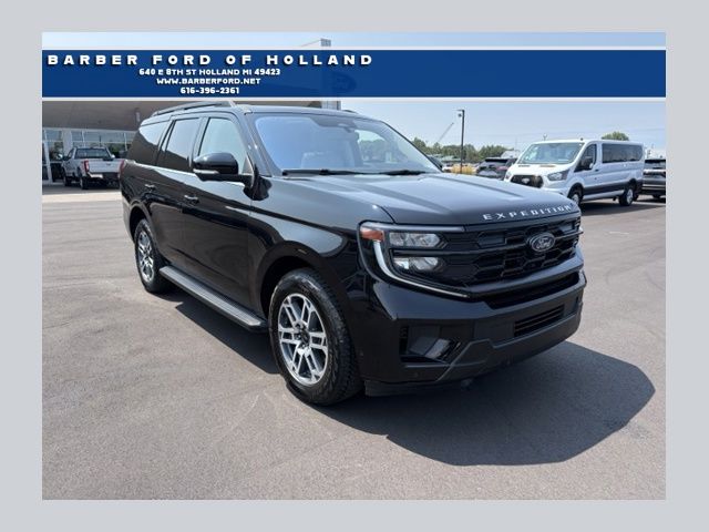 Agate Black Metallic 2025 Ford Expedition SUV / Crossover Four-Wheel Drive Automatic