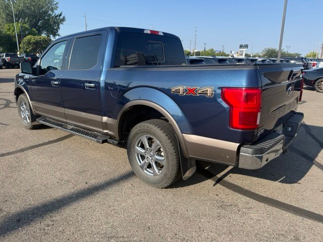 2019 Blue Jeans Metallic Ford F-150 Lariat 4X4 Truck