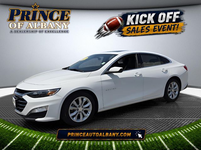 Summit White 2024 Chevrolet Malibu Sedan Front-Wheel Drive Continuously Variable Transmission