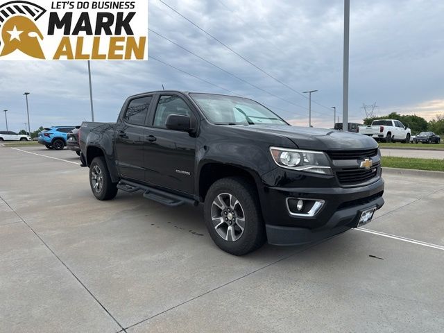 Black 2016 Chevrolet Colorado Z71 Crew Cab 4WD Pickup Truck Four-Wheel Drive 6-Speed Automatic