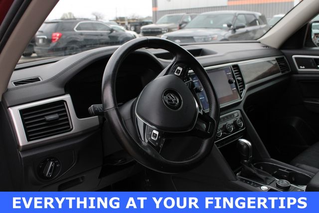 Used 2018 Red Volkswagen SEL Premium image 2