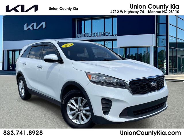 Snow White Pearl 2020 Kia Sorento SUV / Crossover Front-Wheel Drive 8-Speed Automatic