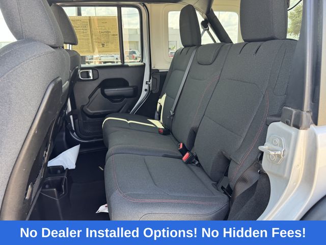 2024 Jeep Wrangler Rubicon Silver at Bayway Cadillac of The Woodlands