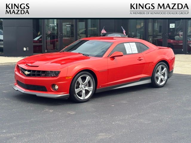 Inferno Orange Metallic 2010 Chevrolet Camaro Coupe Rear-Wheel Drive 6-Speed Automatic