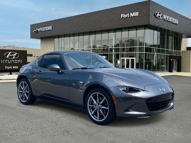 Machine Gray 2022 Mazda MX-5 Miata Convertible Rear-Wheel Drive 6-Speed Automatic