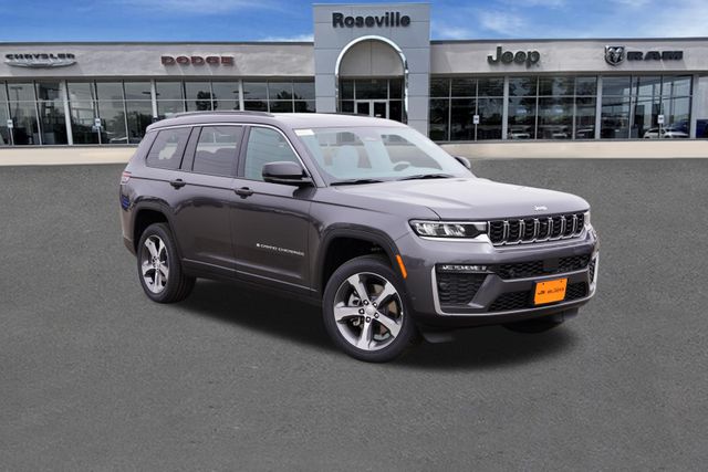 Baltic Gray Metallic Clearcoat 2026 Jeep Grand Cherokee L SUV / Crossover Four-Wheel Drive 8-Speed Automatic