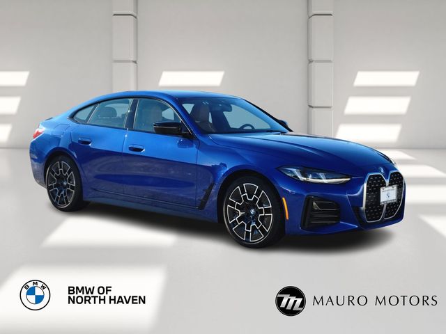 Portimao Blue Metallic 2025 BMW 4 Series 430i Gran Coupe xDrive Sedan All-Wheel Drive 8-Speed Automatic