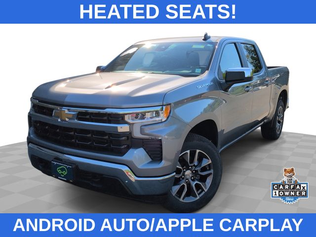 Sterling Gray Metallic 2023 Chevrolet Silverado 1500 Pickup Truck Four-Wheel Drive 8-Speed Automatic