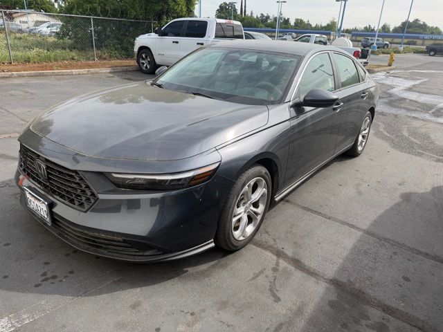 Meteorite Gray Metallic 2023 Honda Accord LX FWD Sedan Front-Wheel Drive Continuously Variable Transmission