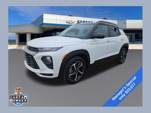 Summit White 2023 Chevrolet Trailblazer RS AWD SUV / Crossover Four-Wheel Drive 9-Speed Automatic