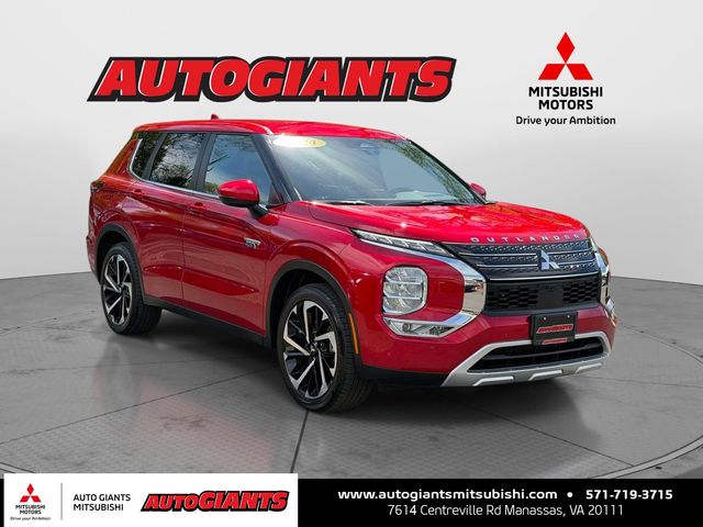 Red Diamond 2024 Mitsubishi Outlander Hybrid Plug-in SE S-AWC SUV / Crossover All-Wheel Drive 1-Speed Automatic