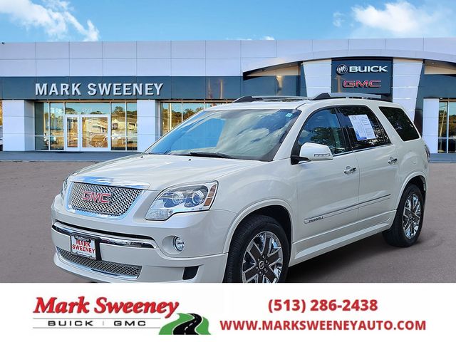 White Diamond Clearcoat 2011 GMC Acadia Denali FWD SUV / Crossover Front-Wheel Drive 6-Speed Automatic Overdrive