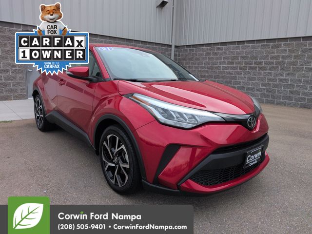 Red 2021 Toyota C-HR SUV / Crossover Front-Wheel Drive Continuously Variable Transmission