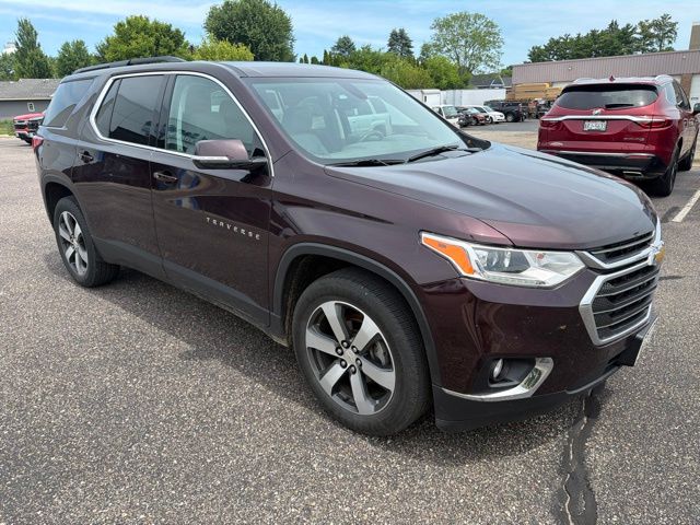 Black Currant Metallic 2019 Chevrolet Traverse SUV / Crossover Four-Wheel Drive 9-Speed Automatic