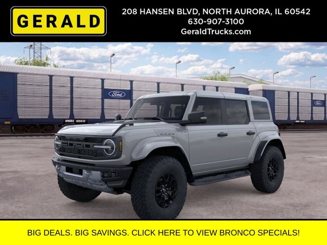 Avalanche Gray 2026 Ford Bronco Raptor SUV / Crossover Four-Wheel Drive Automatic