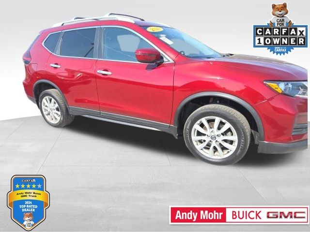 Red (Scarlet) 2020 Nissan Rogue SUV / Crossover All-Wheel Drive Continuously Variable Transmission