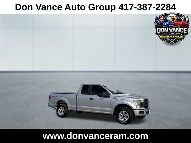 Ingot Silver 2018 Ford F-150 XL SuperCab 4WD Pickup Truck Four-Wheel Drive Automatic
