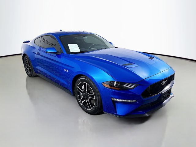 Blue Metallic 2020 Ford Mustang Coupe Rear-Wheel Drive 6-Speed Manual