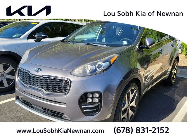 Mineral Silver 2017 Kia Sportage SX Turbo SUV / Crossover Front-Wheel Drive 6-Speed Automatic