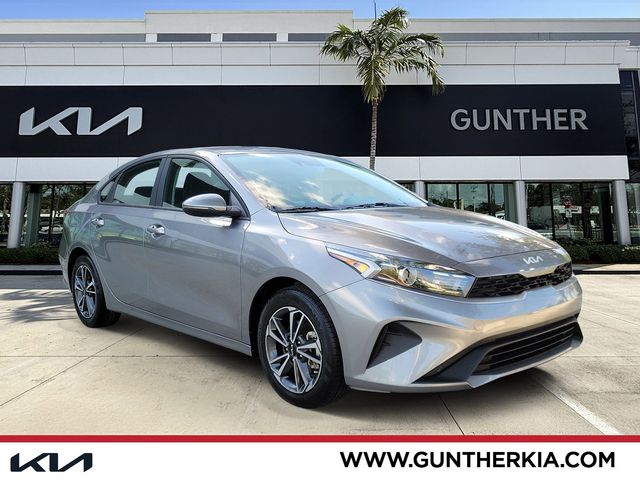 Steel Gray 2023 Kia Forte Sedan Front-Wheel Drive Continuously Variable Transmission