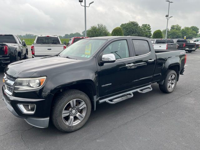 Black 2015 Chevrolet Colorado Pickup Truck Four-Wheel Drive 6-Speed Automatic