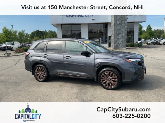 Magnetite Gray Metallic 2026 Subaru Forester Sport Crossover AWD SUV / Crossover All-Wheel Drive Continuously Variable Transmission