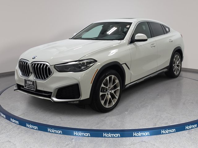 Alpine White 2021 BMW X6 SUV / Crossover All-Wheel Drive 8-Speed Automatic
