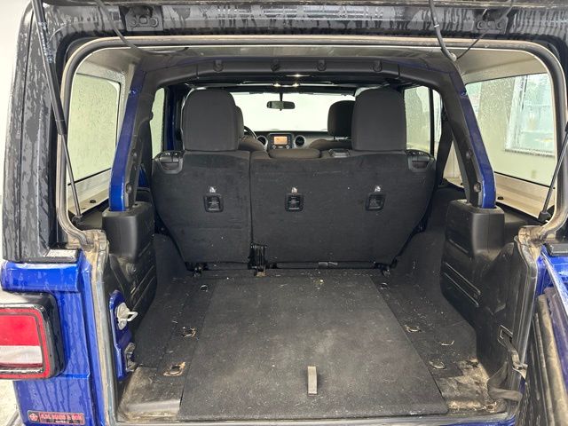2019 Ocean Blue Metallic Clearcoat Jeep Wrangler Unlimited Sport S 4X4 SUV