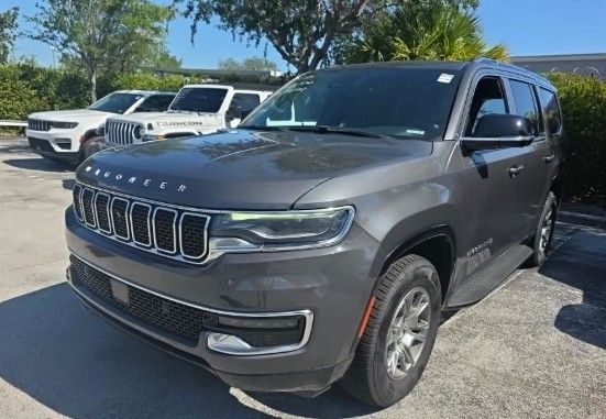 Baltic Gray Metallic Clearcoat 2023 Jeep Wagoneer RWD SUV / Crossover 4X2 8-Speed Automatic