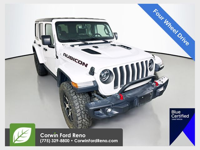Bright White Clearcoat 2020 Jeep Wrangler SUV / Crossover Four-Wheel Drive 8-Speed Automatic
