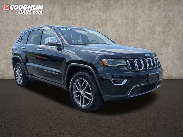 Diamond Black Crystal Pearlcoat 2017 Jeep Grand Cherokee SUV / Crossover Four-Wheel Drive 8-Speed Automatic