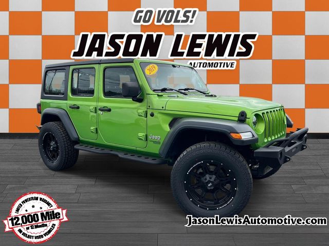 Mojito! Clearcoat 2019 Jeep Wrangler Unlimited Sport 4WD SUV / Crossover Four-Wheel Drive 6-Speed Manual