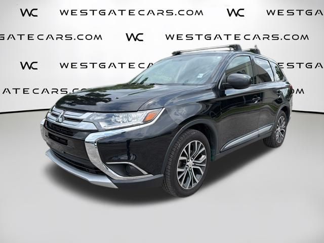 Labrador Black Metallic 2018 Mitsubishi Outlander SUV / Crossover All-Wheel Drive Continuously Variable Transmission