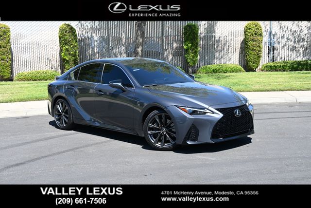 Cloudburst Gray 2025 Lexus IS Sedan Rear-Wheel Drive 8-Speed Automatic