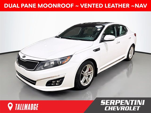 Snow White Pearl 2014 Kia Optima SXL Turbo Sedan Front-Wheel Drive 6-Speed Automatic