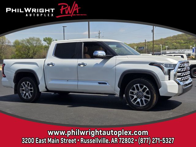 Pearl 2022 Toyota Tundra 1794 Edition CrewMax Cab 4WD Pickup Truck Four-Wheel Drive Automatic