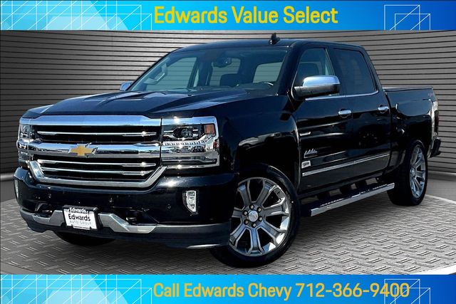 Black 2018 Chevrolet Silverado 1500 Pickup Truck Four-Wheel Drive 8-Speed Automatic Overdrive