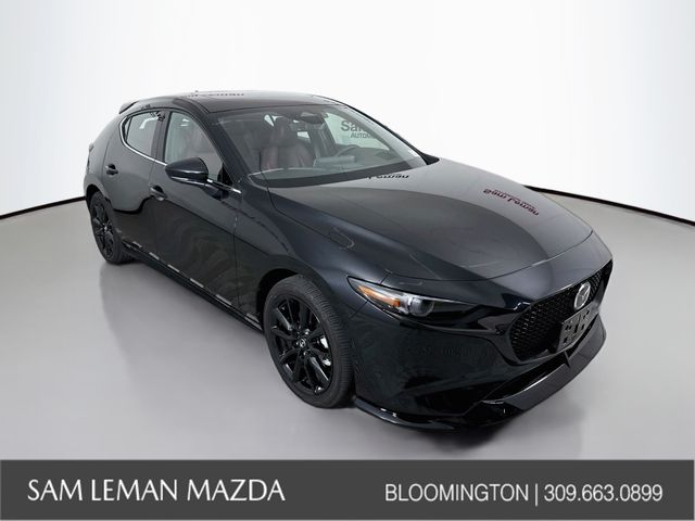 Jet Black Mica 2025 Mazda MAZDA3 Hatchback All-Wheel Drive 6-Speed Automatic