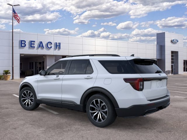 2026 Space White Metallic Ford Explorer ST-Line RWD SUV