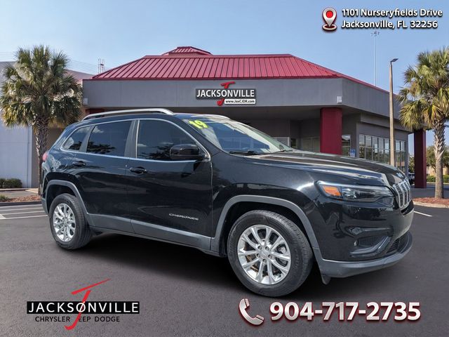 Diamond Black 2019 Jeep Cherokee SUV / Crossover Front-Wheel Drive 9-Speed Automatic